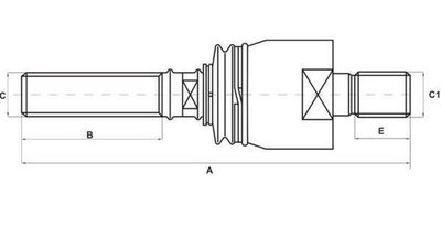Inner Tie Rod S-TR STR-11A108