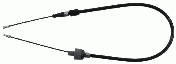 SACHS 3074 600 128 Cable Pull, clutch control