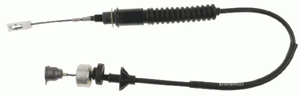 SACHS 3074 600 257 Cable Pull, clutch control