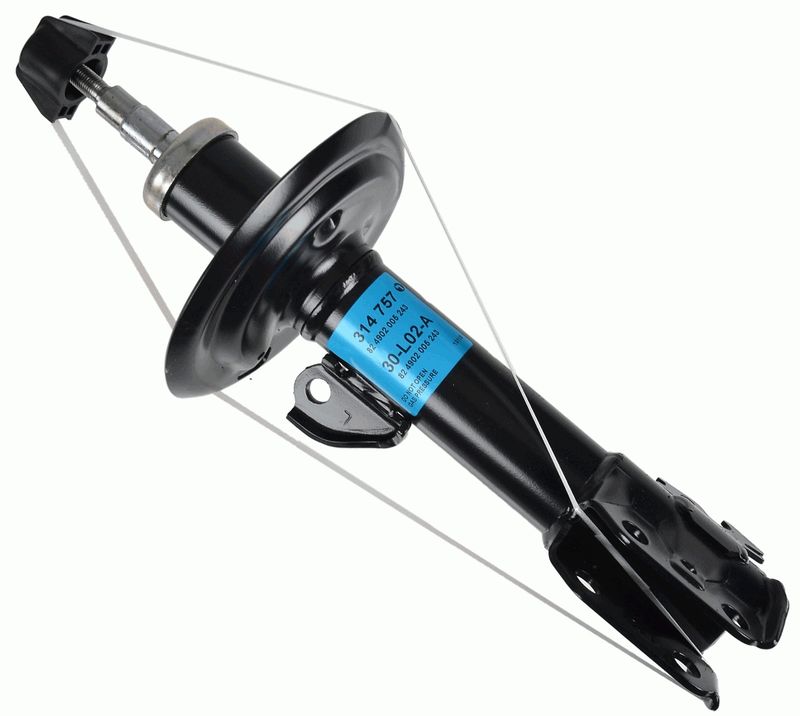 SACHS 314 757 Shock Absorber