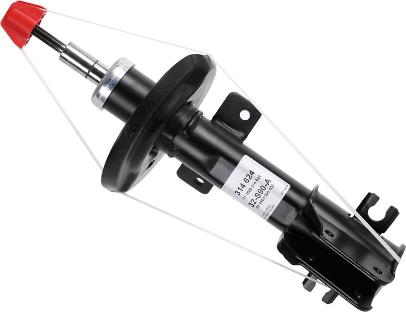 SACHS 314 624 Shock Absorber