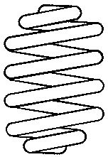 SACHS 996 320 Suspension Spring