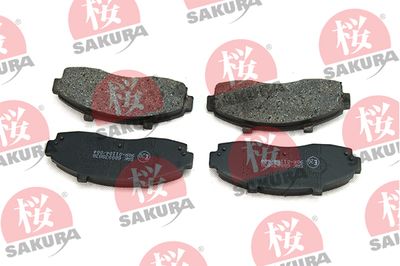 Brake Pad Set, disc brake SAKURA 600-03-8830