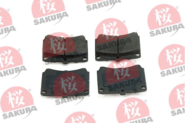 SAKURA 600-30-3540 Brake Pad Set, disc brake