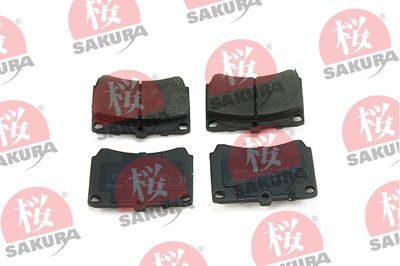 Brake Pad Set, disc brake SAKURA 600-30-3540
