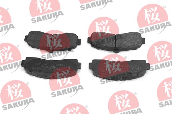 SAKURA 600-10-4135 Brake Pad Set, disc brake