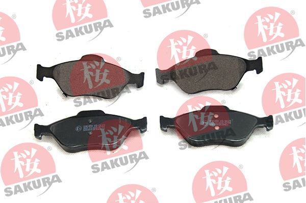 SAKURA 600-20-3961 Brake Pad Set, disc brake