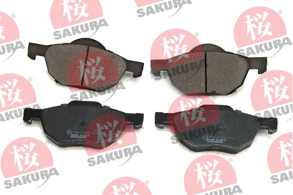 SAKURA 600-40-6638 Brake Pad Set, disc brake