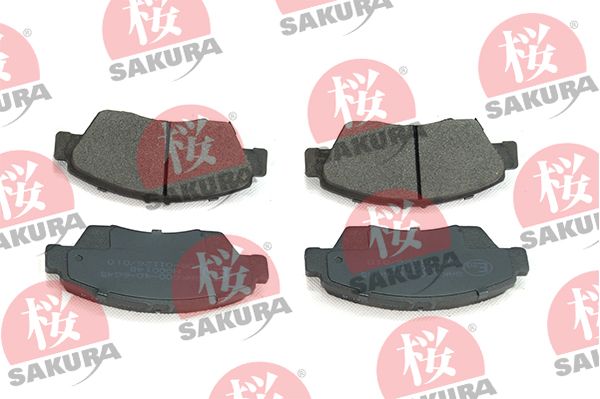 SAKURA 600-40-6645 Brake Pad Set, disc brake
