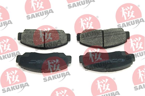 SAKURA 600-40-6682 Brake Pad Set, disc brake