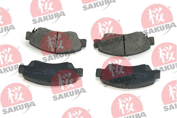 SAKURA 600-40-6696 Brake Pad Set, disc brake