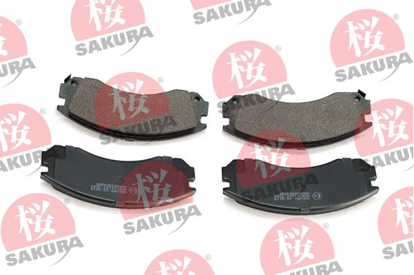 SAKURA 600-50-4280 Brake Pad Set, disc brake