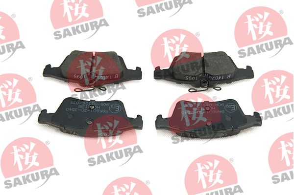 SAKURA 601-30-3540 Brake Pad Set, disc brake