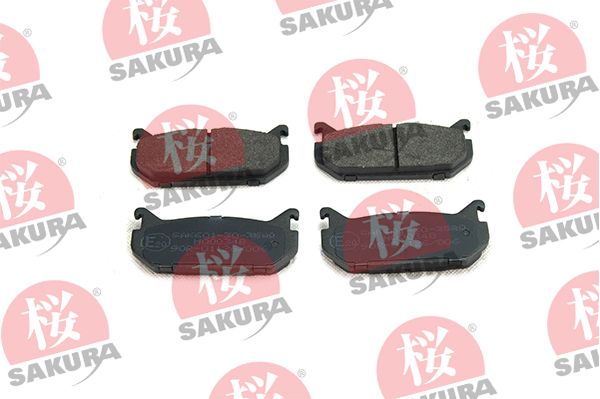 SAKURA 601-30-3580 Brake Pad Set, disc brake