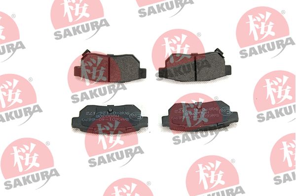 SAKURA 601-40-6620 Brake Pad Set, disc brake