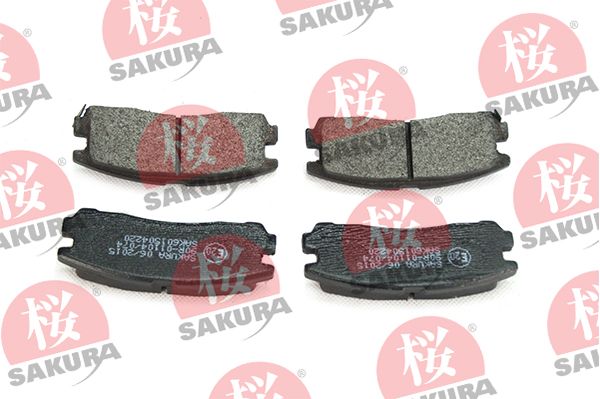 SAKURA 601-50-4220 Brake Pad Set, disc brake