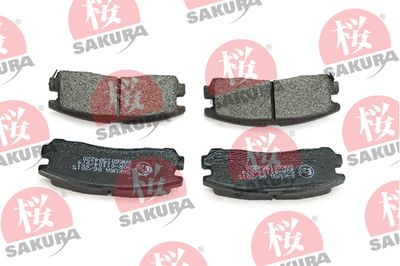 Brake Pad Set, disc brake SAKURA 601-50-4220