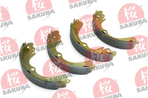 SAKURA 602-70-7622 Brake Shoe Set