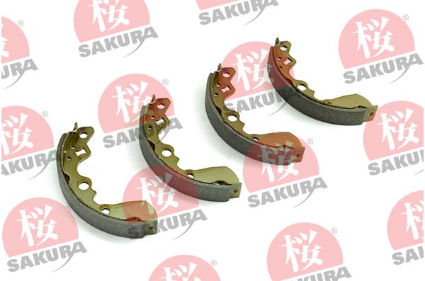 SAKURA 602-80-7060 Brake Shoe Set