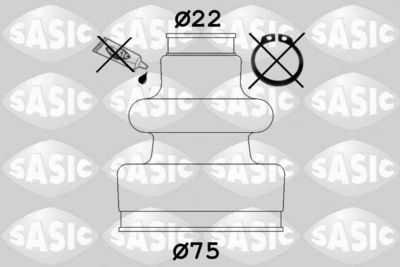 Bellow Kit, drive shaft SASIC 1009359