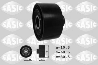 Deflection/Guide Pulley, V-ribbed belt SASIC 1620006