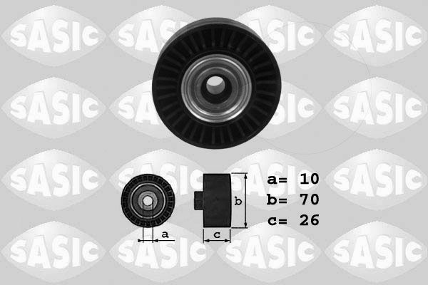 SASIC 1620034 Deflection/Guide Pulley, V-ribbed belt