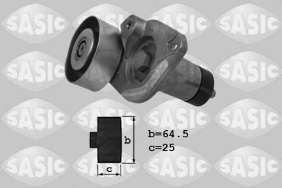 Belt Tensioner, V-ribbed belt SASIC 1620065