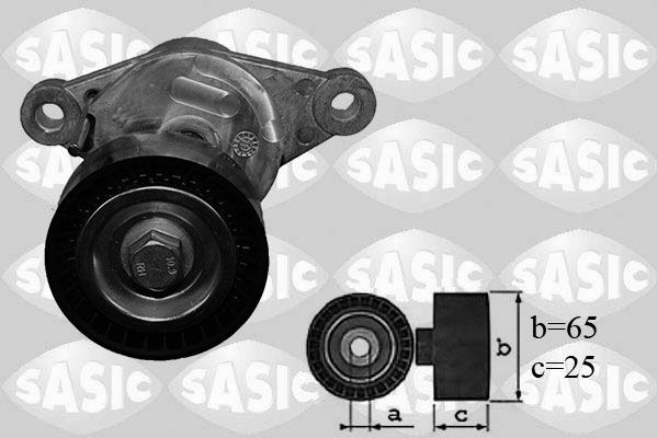 SASIC 1620082 Belt Tensioner, V-ribbed belt