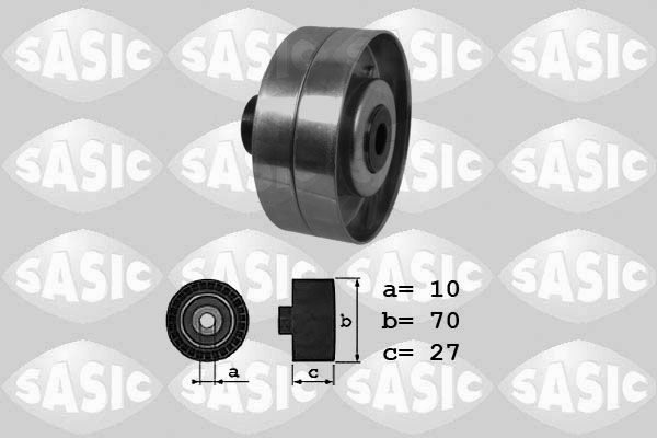 SASIC 1624037 Deflection/Guide Pulley, V-ribbed belt