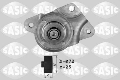 Belt Tensioner, V-ribbed belt SASIC 1624038