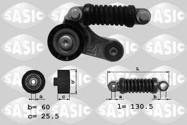 SASIC 1624048 Belt Tensioner, V-ribbed belt