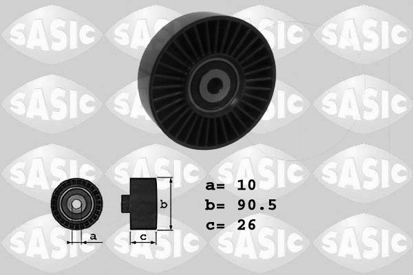 SASIC 1626001 Deflection/Guide Pulley, V-ribbed belt