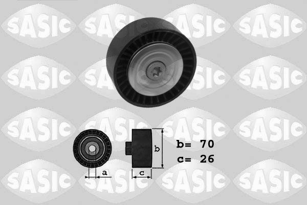 SASIC 1626013 Deflection/Guide Pulley, V-ribbed belt