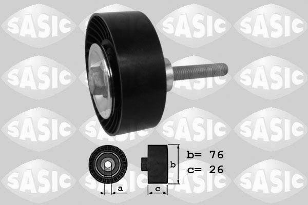 SASIC 1626030 Deflection/Guide Pulley, V-ribbed belt