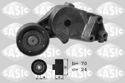 Belt Tensioner, V-ribbed belt SASIC 1626032