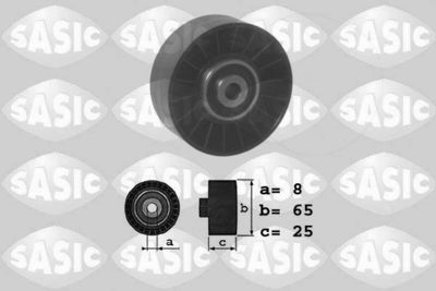 Deflection/Guide Pulley, V-ribbed belt SASIC 1626033