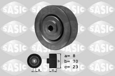 Belt Tensioner, V-ribbed belt SASIC 1626054