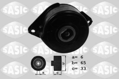 Belt Tensioner, V-ribbed belt SASIC 1626065