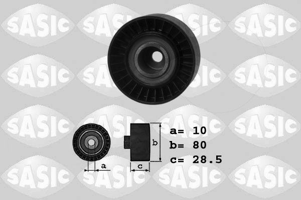 SASIC 1626077 Deflection/Guide Pulley, V-ribbed belt