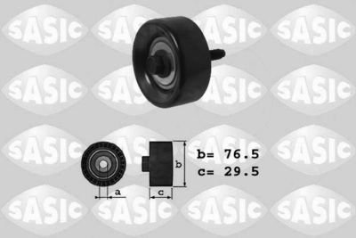 Deflection/Guide Pulley, V-ribbed belt SASIC 1626082