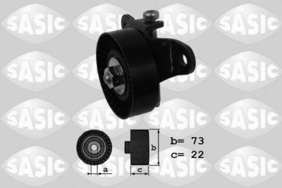 Belt Tensioner, V-ribbed belt SASIC 1626089