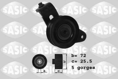 Belt Tensioner, V-ribbed belt SASIC 1626104