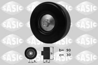 Deflection/Guide Pulley, V-ribbed belt SASIC 1626107