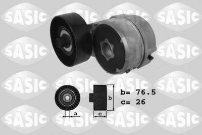 Belt Tensioner, V-ribbed belt SASIC 1626112