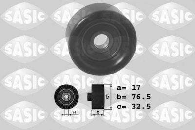 Deflection/Guide Pulley, V-ribbed belt SASIC 1626122