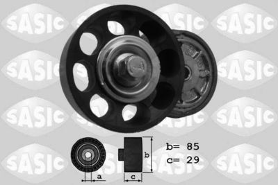 Belt Tensioner, V-ribbed belt SASIC 1626128