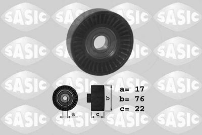 Belt Tensioner, V-ribbed belt SASIC 1626131