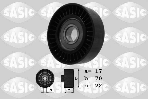 SASIC 1626132 Deflection/Guide Pulley, V-ribbed belt