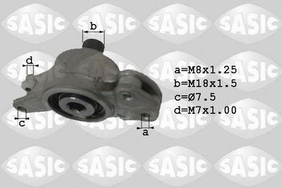 Deflection/Guide Pulley, V-ribbed belt SASIC 1626142