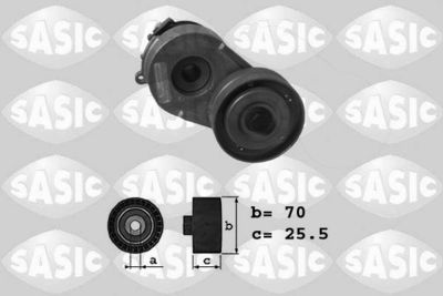 Belt Tensioner, V-ribbed belt SASIC 1626150